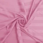 Baby Pink Satin Pure Cotton King Size Bedsheet with 2 Pillow Covers