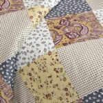 Twill Multicolor Floral Geometric King Size Bedsheet with 2 Pillow Cover Set