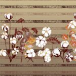 Brown Floral Charm Jumbo Size Bedsheet