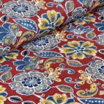 Awesome Mausam Maroon Flower Print Pure Cotton Double Bedsheet