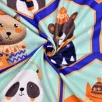 Panda Picachoo Supersoft Double Bedsheet with 2 Pillow Covers