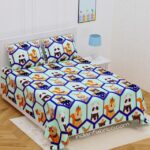 Panda Picachoo Supersoft Double Bedsheet with 2 Pillow Covers