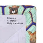 Panda Picachoo Supersoft Double Bedsheet with 2 Pillow Covers