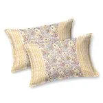 Multicolor Premium Floral Jaal Handblock Printed King Size Bedsheet (108×108)