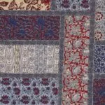 Barmeri Checks Print Pure Cotton King Size Bedsheets (108×108)