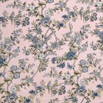 Green Floral Leaf Print Double Bed Dohar + King Size Bedsheet with Two Pillow Cover Set