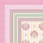 Pink Floral Boota King Size Bedsheet with 2 Pillow Covers Set