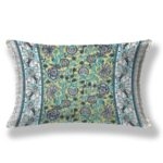 Awesome Mausam Grey Flower Print Pure Cotton Double Bedsheet